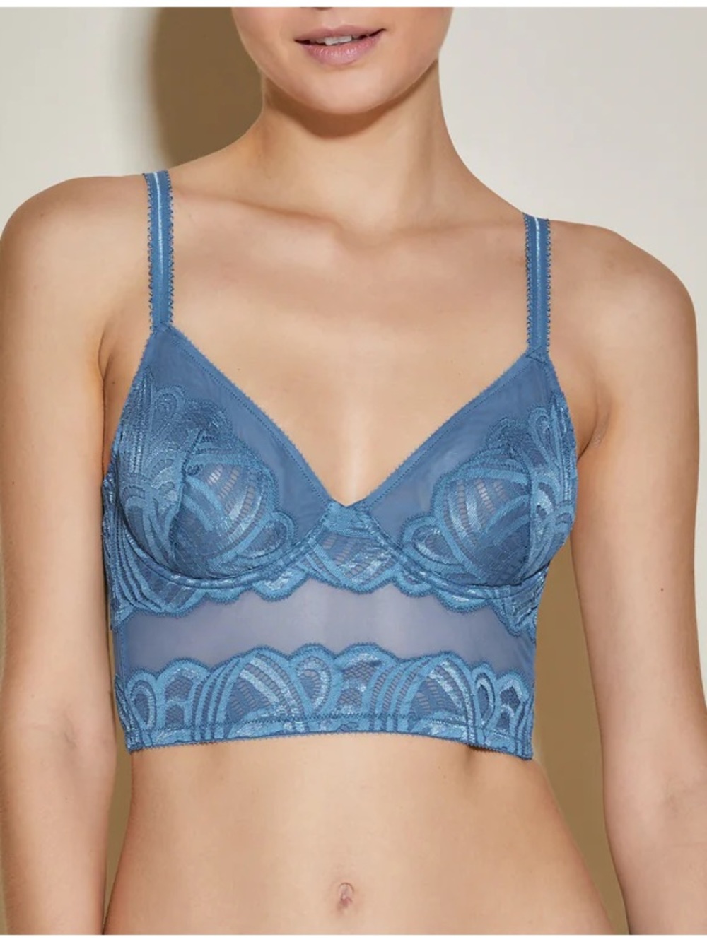 Cosabella NWT Lace Longline Bralette